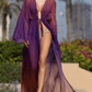 Beaded Striped Kimono