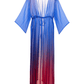 Beaded Striped Kimono