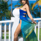 High-Low Smocked Dress | YellowBlue