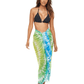 Tie Dye Inspired | Sarong | Pareo | Beach Scarf | Wrap | YellowBlue