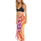 Tie Dye Inspired | Sarong | Pareo | Beach Scarf | Wrap | OrangePurple