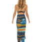 Beach Sarong | Pareo | Beach Scarf | Wrap | BlueYellow