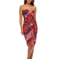 Beach Sarong | Pareo | Beach Scarf | Wrap | OrangePurple