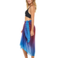 Beach Sarong | Pareo | Beach Scarf | Wrap | RedBlue