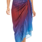 Beach Sarong | Pareo | Beach Scarf | Wrap | RedBlue