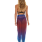 Beach Sarong | Pareo | Beach Scarf | Wrap | RedBlue