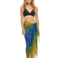 Beach Sarong | Pareo | Beach Scarf | Wrap | YellowBlue