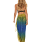 Beach Sarong | Pareo | Beach Scarf | Wrap | YellowBlue