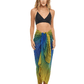 Beach Sarong | Pareo | Beach Scarf | Wrap | YellowBlue